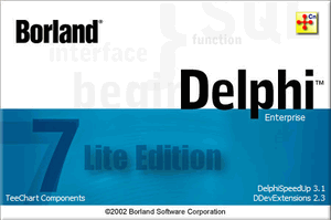 Delphi 7 Lite Edition 7.3.4.3 (47.77 Mb) (Medium version)
