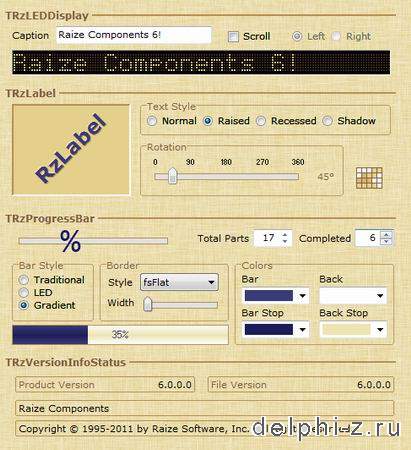 Raize Components v6.0